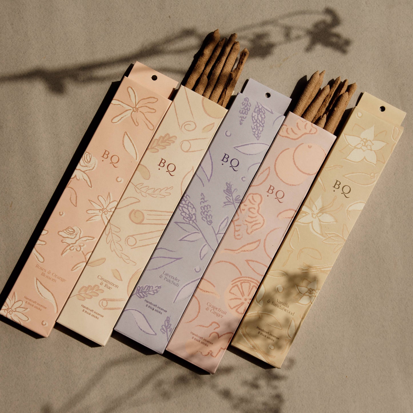 Botanical Thick Incense Assorted