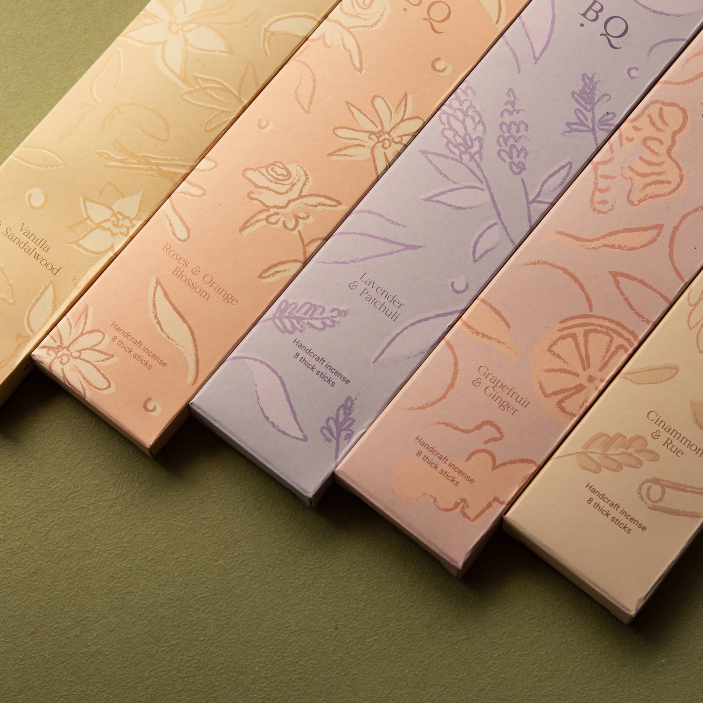 Botanical Thick Incense Assorted
