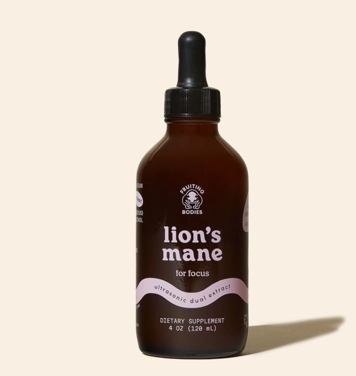 Lion's Mane Dual Extract Tincture - 4oz