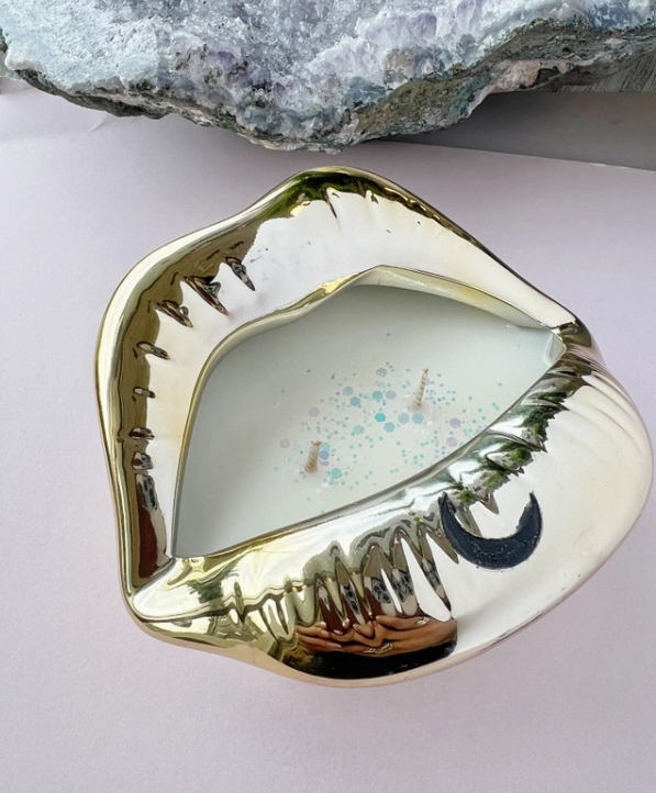 Gold Lip Candle