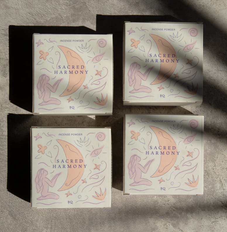Natural Incense Powder Sacred Harmony