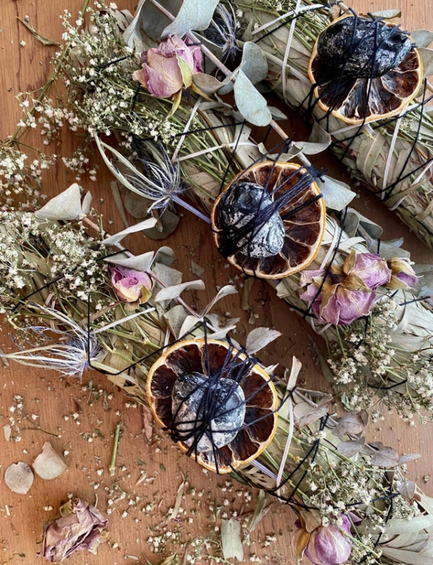 Transformation Floral Smudge Wand & Natural Incense