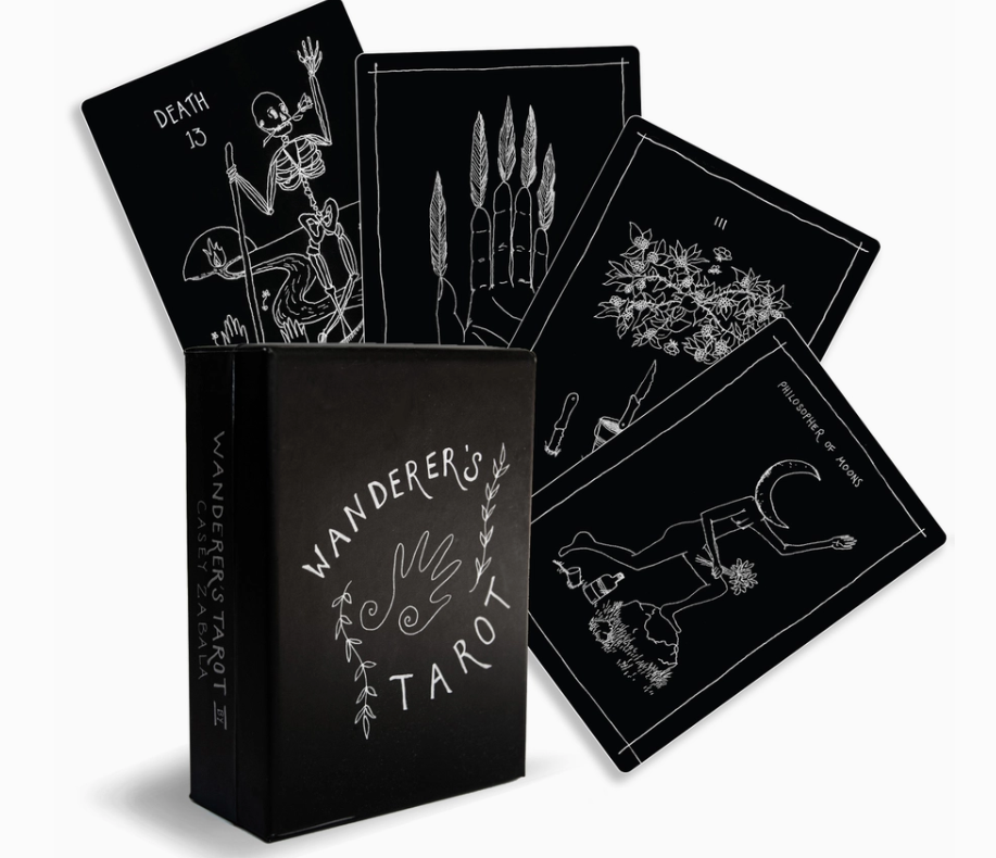 Wanderer's Tarot (78-Card Deck with Fold-Out Guide)