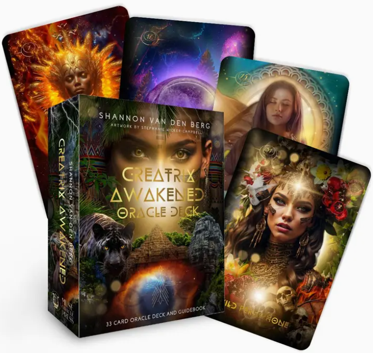 Creatrix Awakened Oracle Deck: 33 Cards & 126 Pg Book